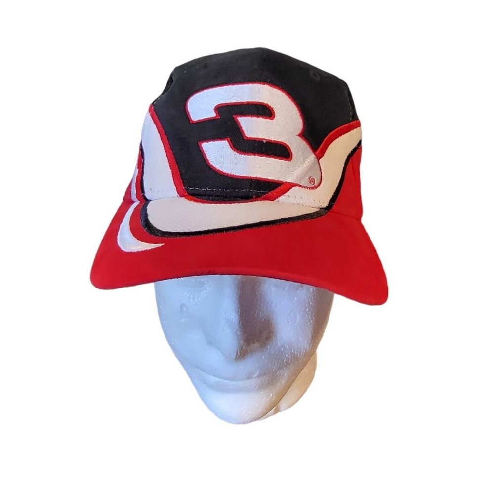 Dale Earnhardt Vintage Chase Authentics Strapback Hat Cap NASCAR Black 3
